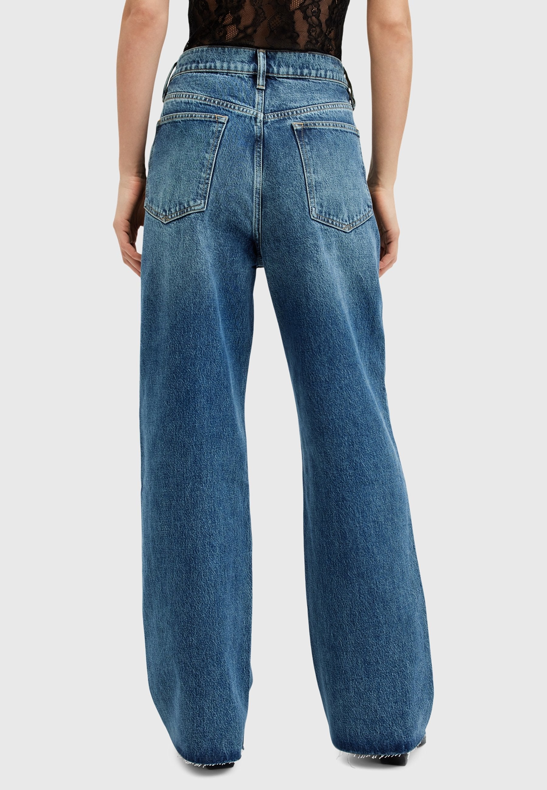 Relaxed fit jeans - blue
