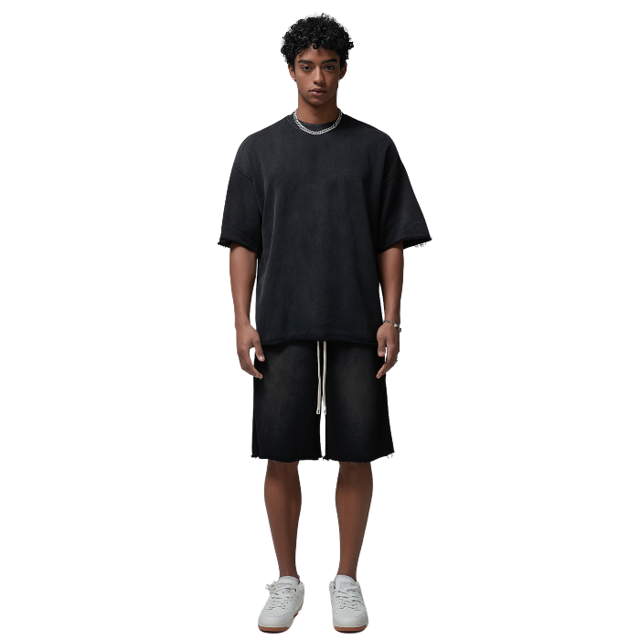 Calvienne Washed Shorts