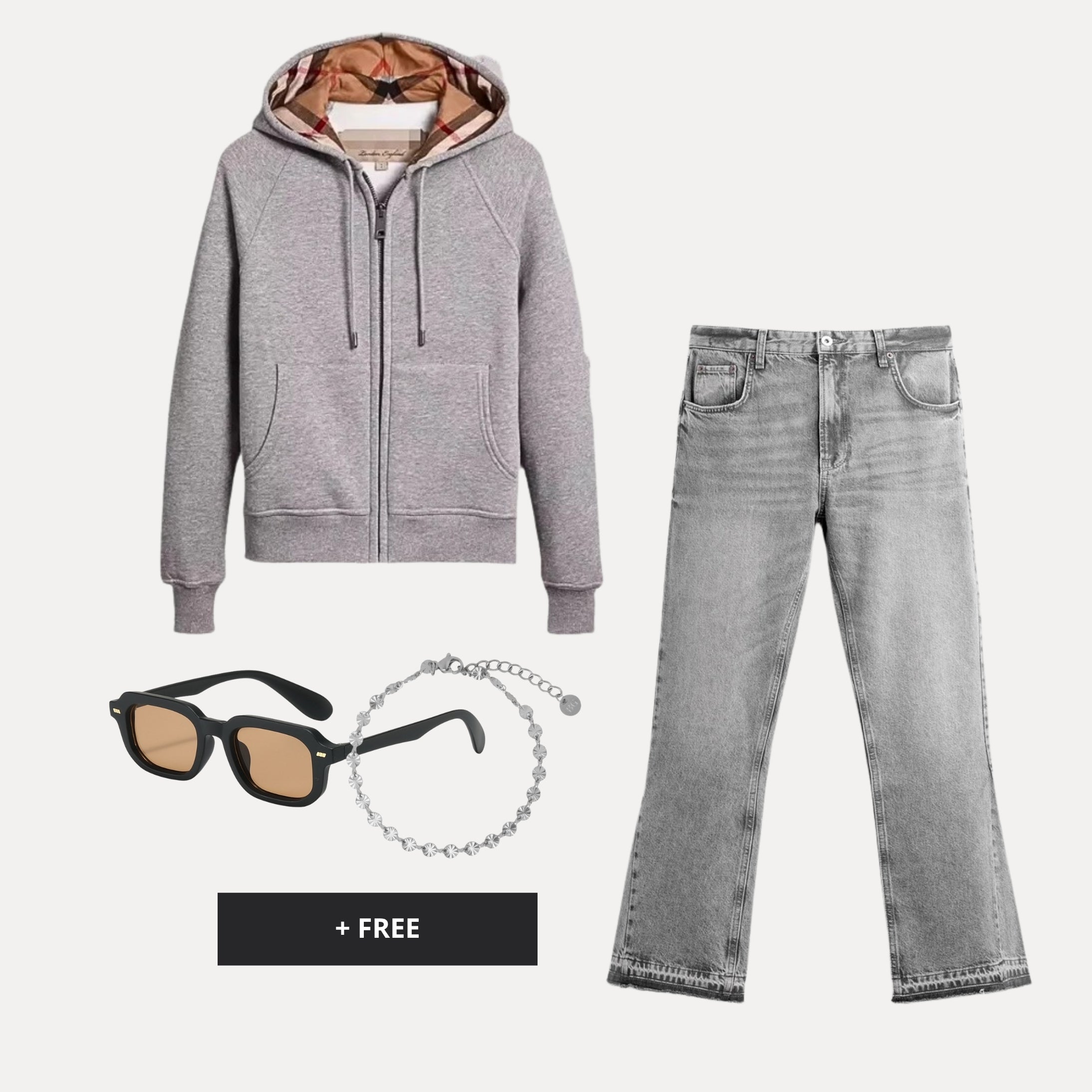 VIRAL OUTFIT - Silver Edge