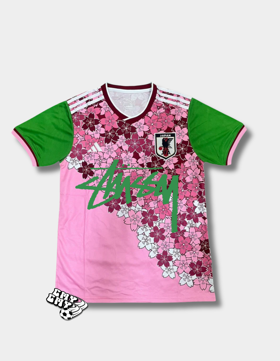 STÜSSY x JAPAN FLOWERS - PINK GREEN