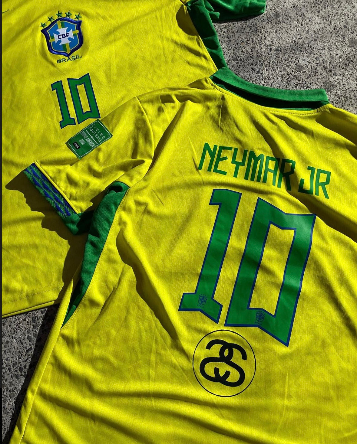 STÜSSY x “BRASIL” JERSEY - NEYMAR EDITION (JUNIOR SIZES)