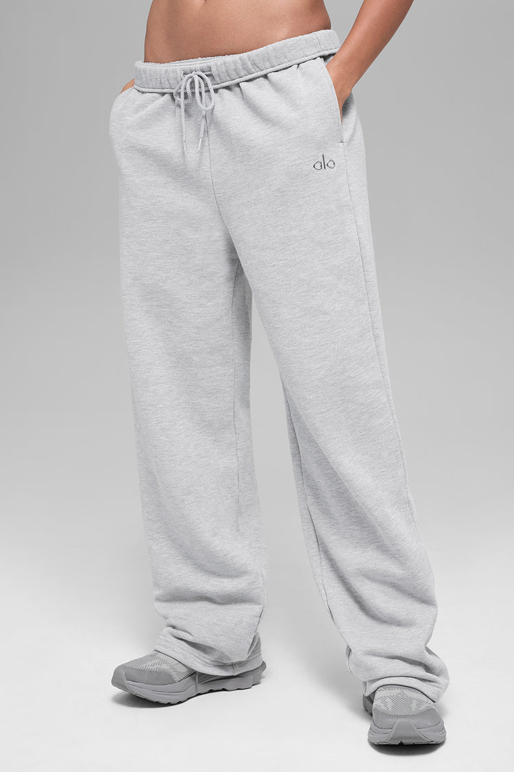 Accolade Straight Leg Sweatpant & Neck Pullover Set