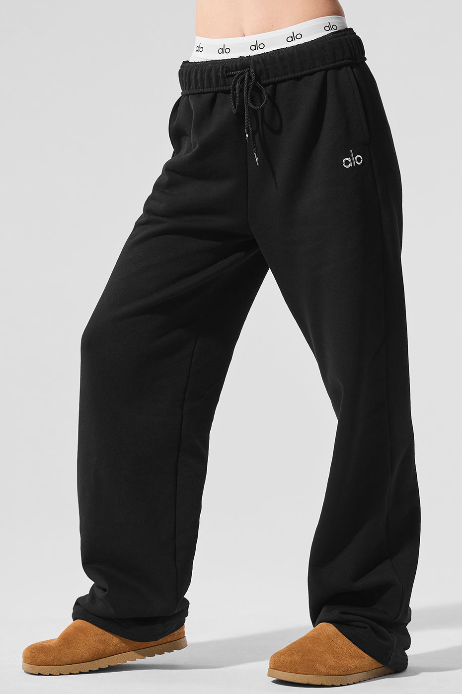 Accolade Straight Leg Sweatpant & Neck Pullover Set