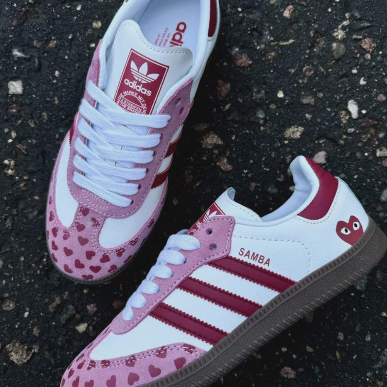 Adidas Samba CDG Heart Edition Sneakers