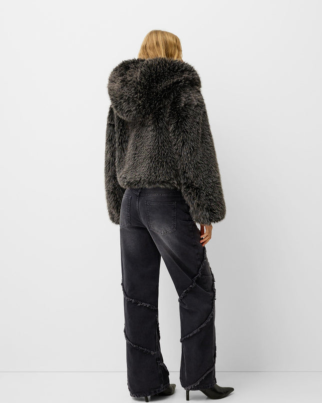 Baggy Jeans with Tassels