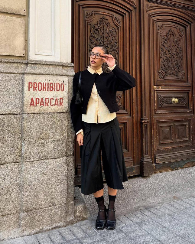 BLOUSE WITH WIDE SLEEVES