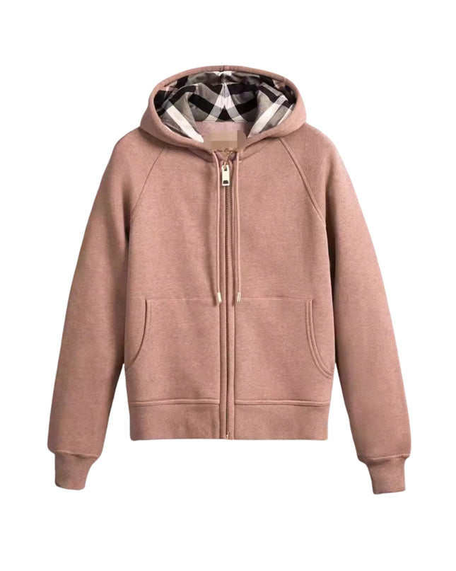 CHEQUERED – ZIP HOODIE