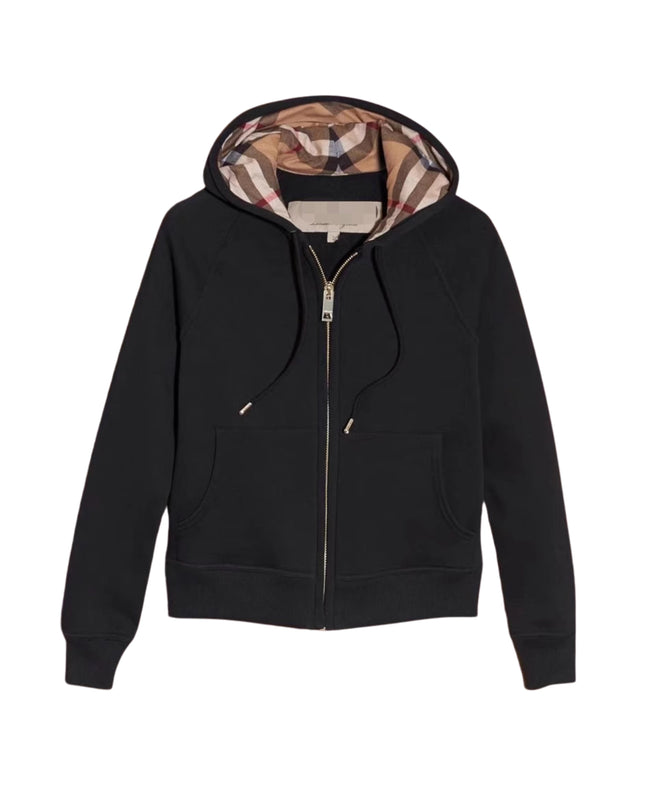 CHEQUERED – ZIP HOODIE