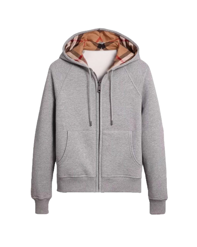 CHEQUERED – ZIP HOODIE