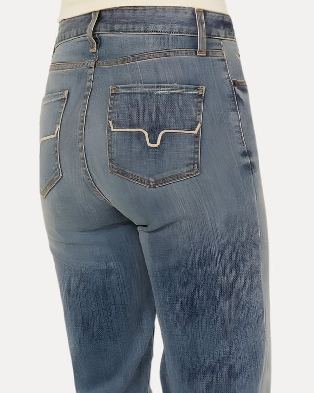 Wash Flared Jeans