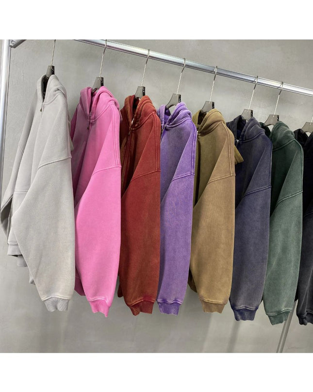 Graphic Heavyweight Zipped Hoodie