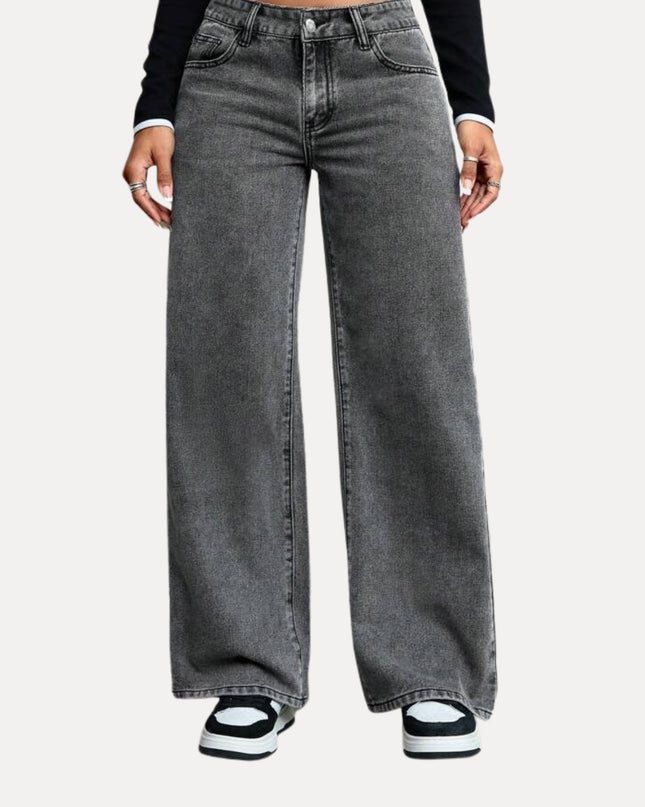 Shadow Wide Leg Jeans