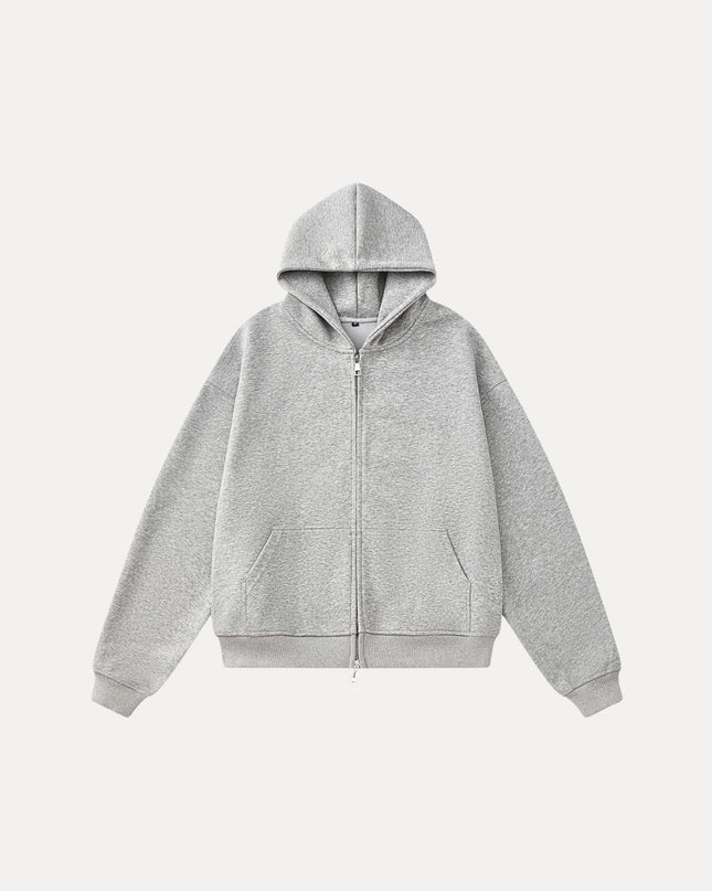Mono Zip Hoodie