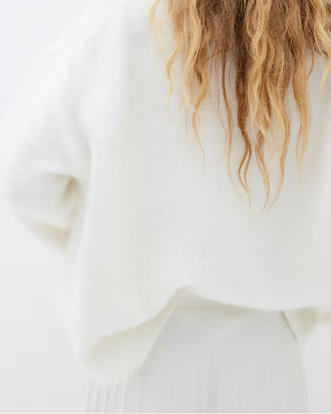 Oversized Sweater Mohair Blend