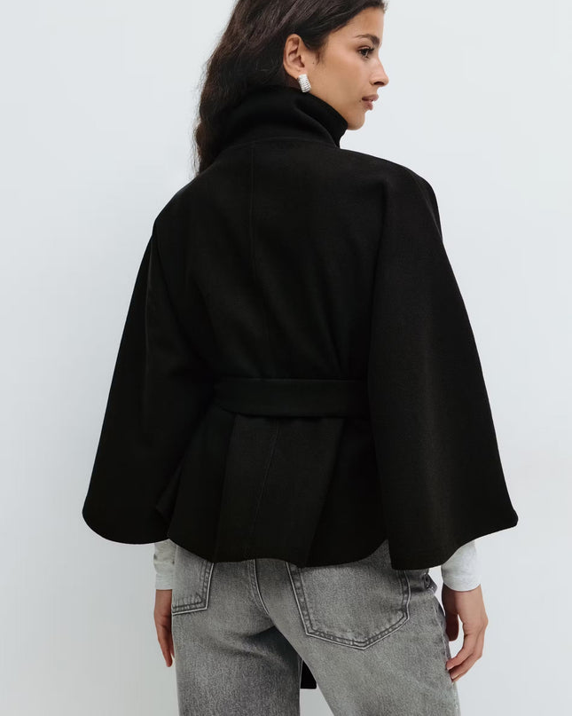 Belt cape jacket