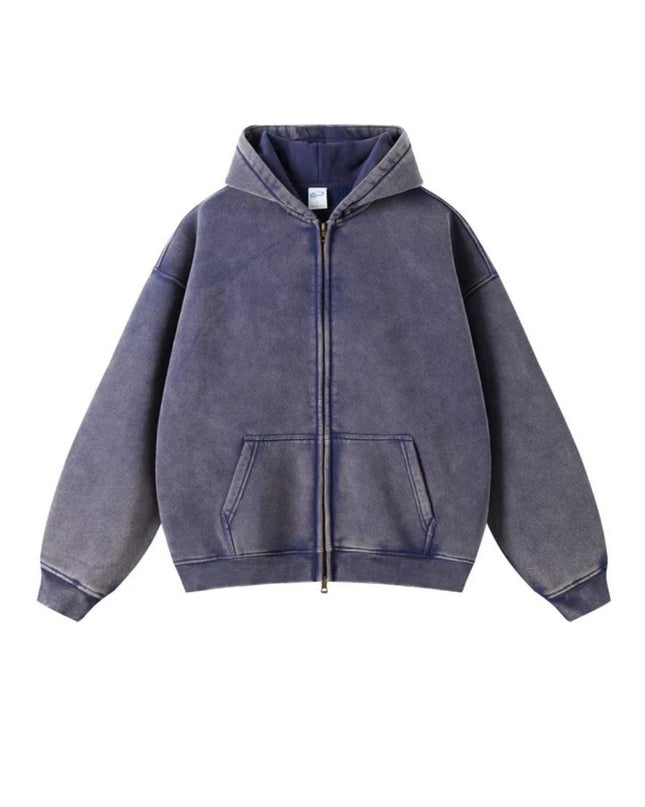 Graphic Heavyweight Zipped Hoodie