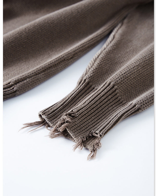 ELIONIS - DISTRESSED SWEATER