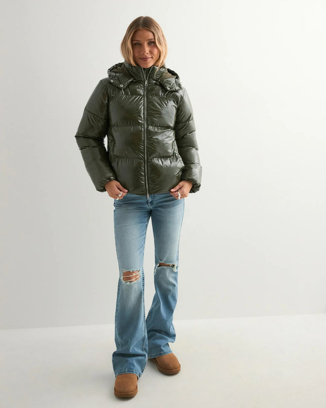 Shiny Puffer Jacket