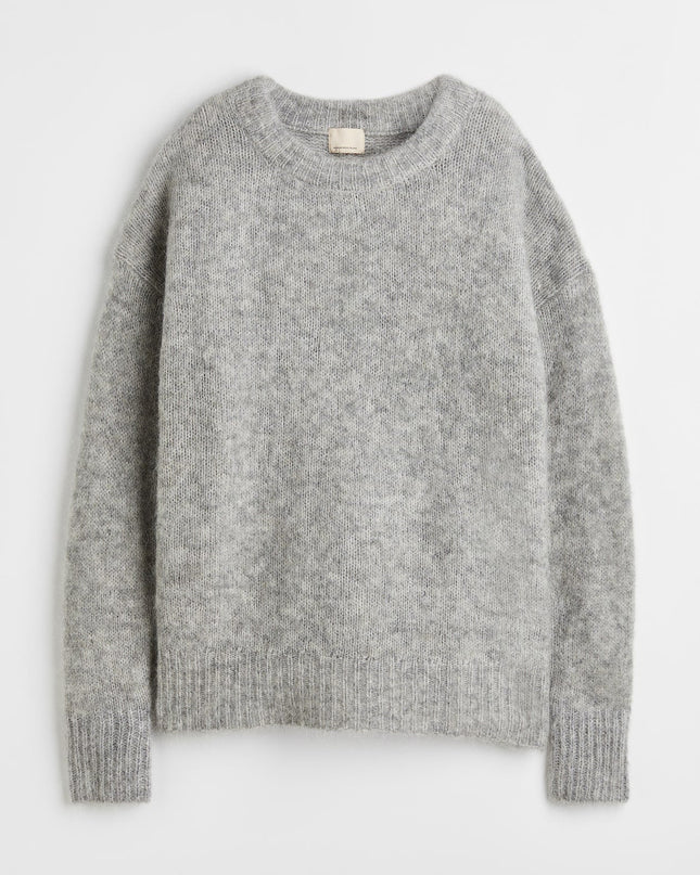 Oversized Sweater Mohair Blend