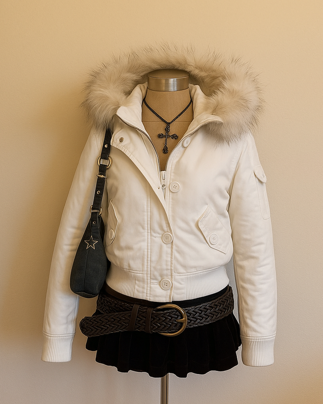 Sherpa-Lined Winter Parka
