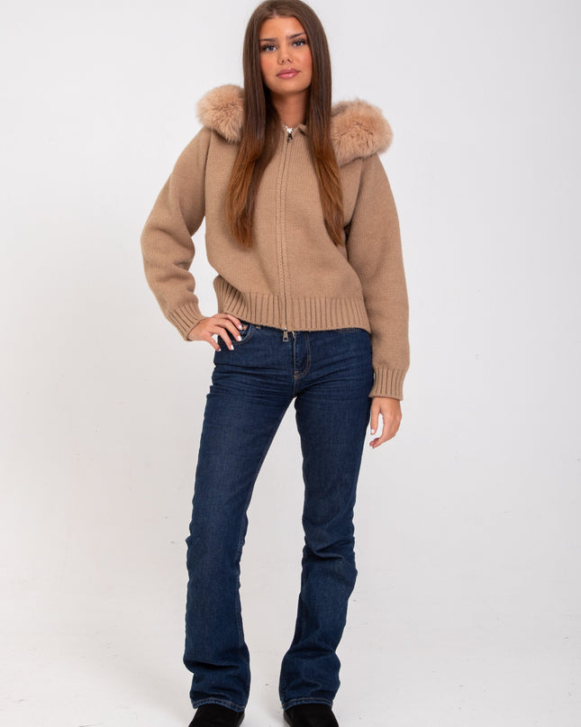 Chic Faux Fur Jacket