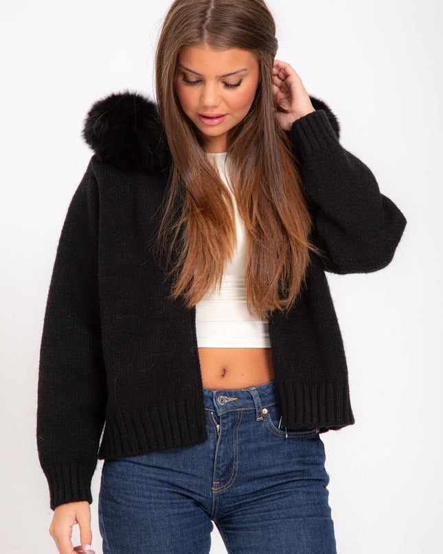 Chic Faux Fur Jacket