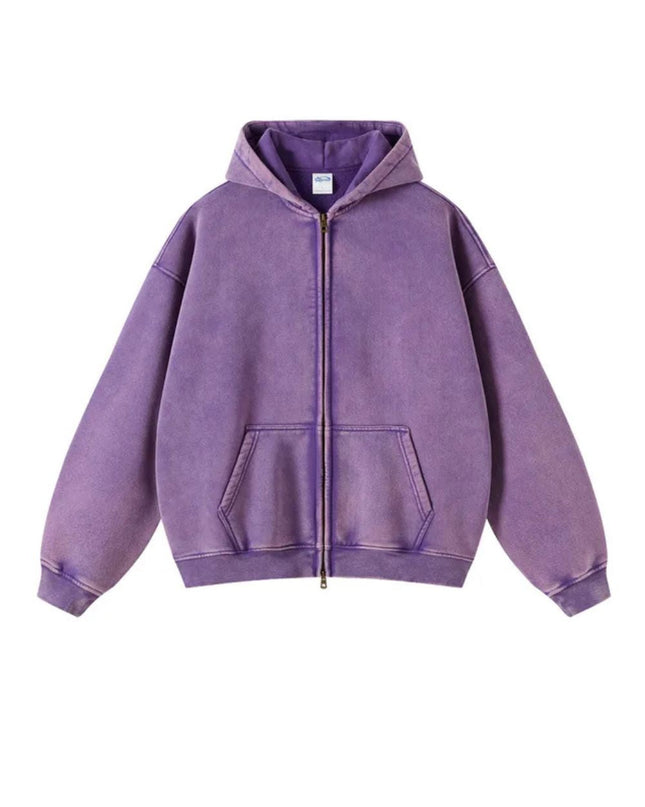 Graphic Heavyweight Zipped Hoodie