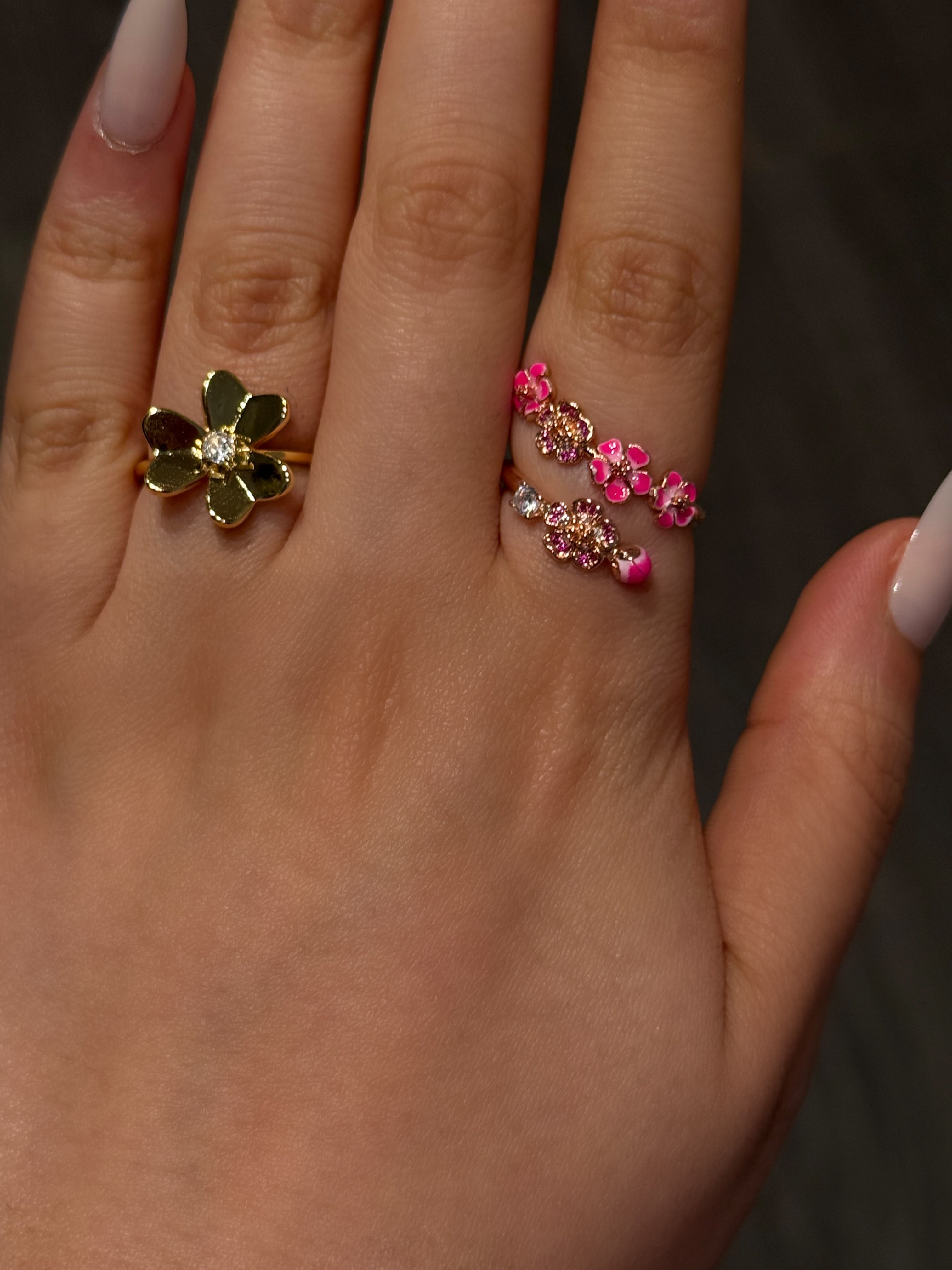 Peach Blossom Ring