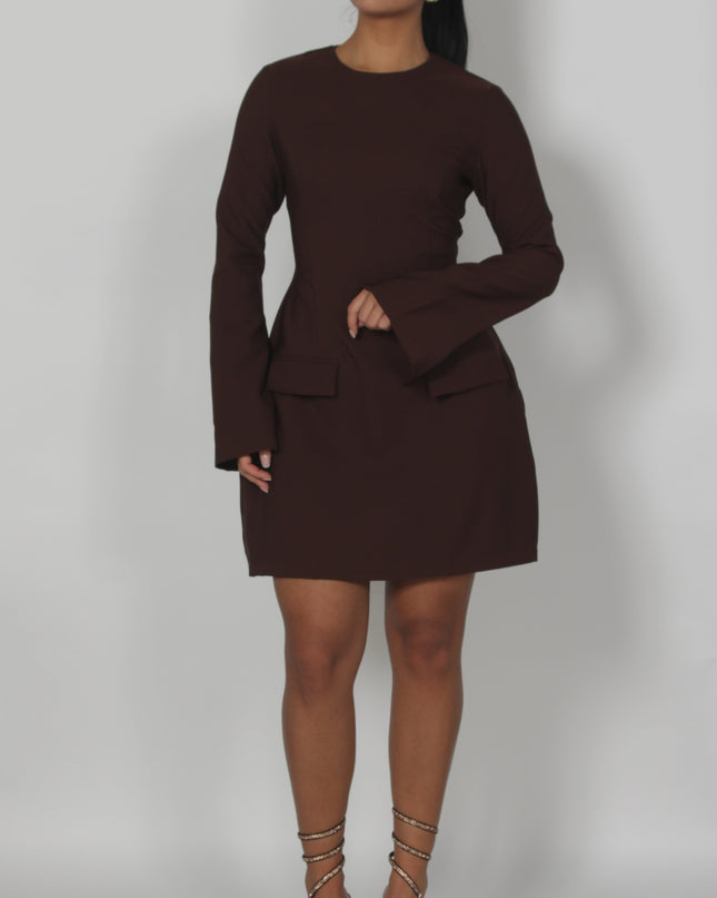 Longsleeve Silhouette Dress