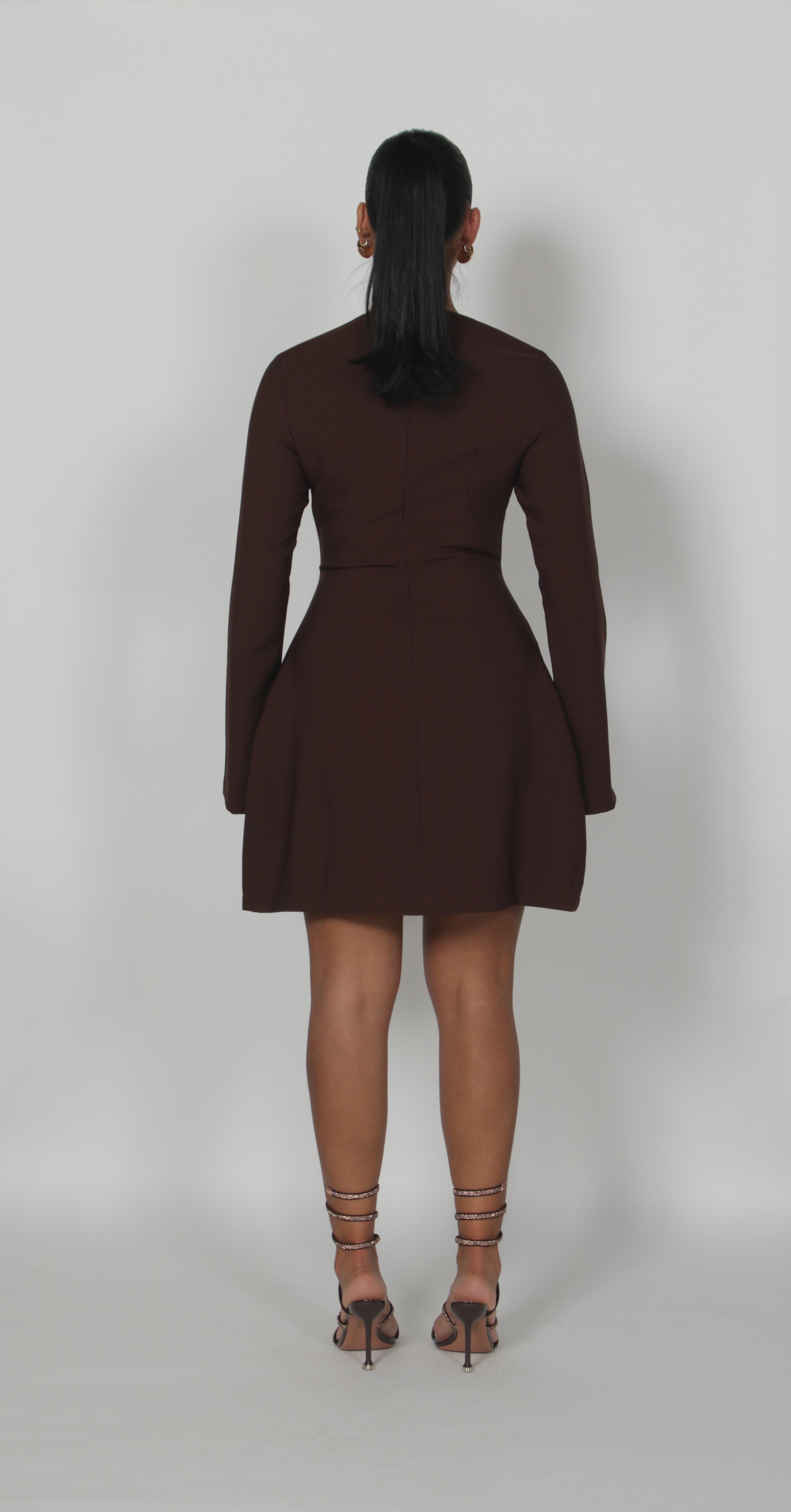 Longsleeve Silhouette Dress