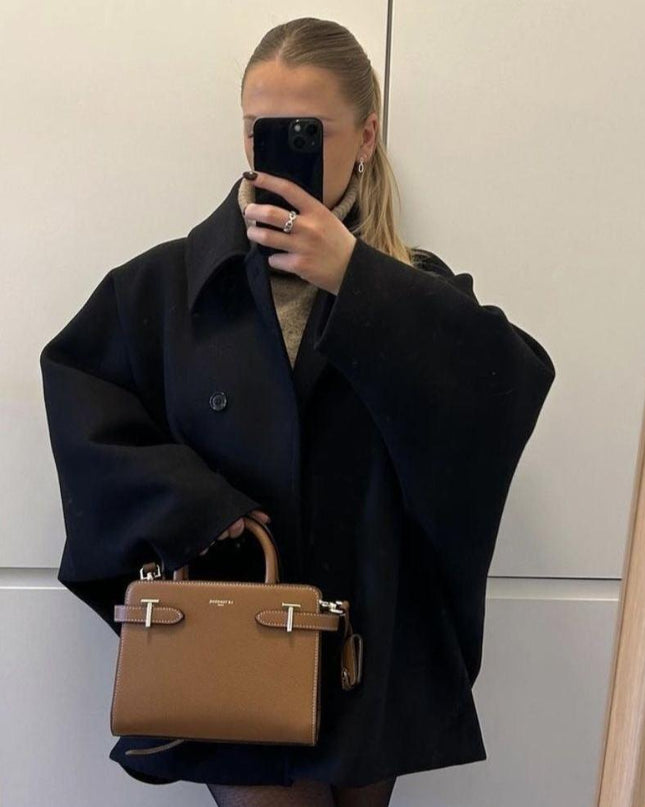 Oversized wool coat™