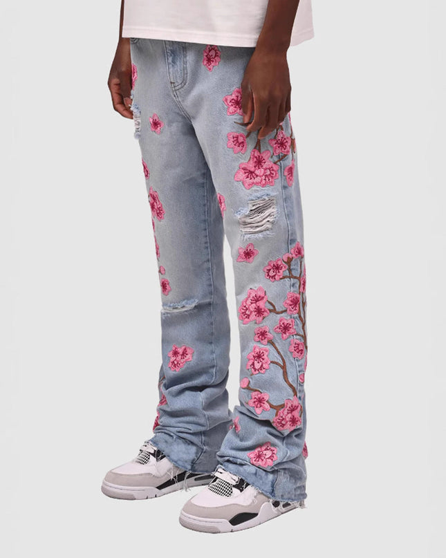 ROSES BLUE - DENIM
