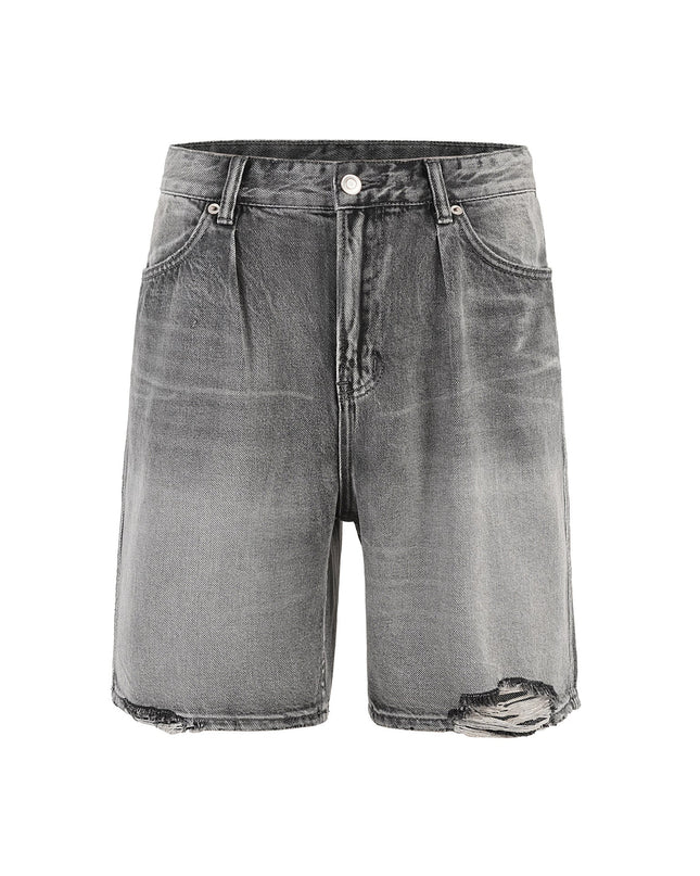 SAUVAGE - DENIM SHORTS