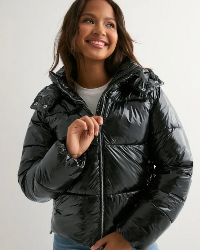 Shiny Puffer Jacket