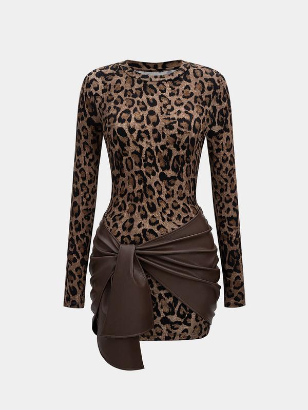 Long Sleeve Mini Dress Set