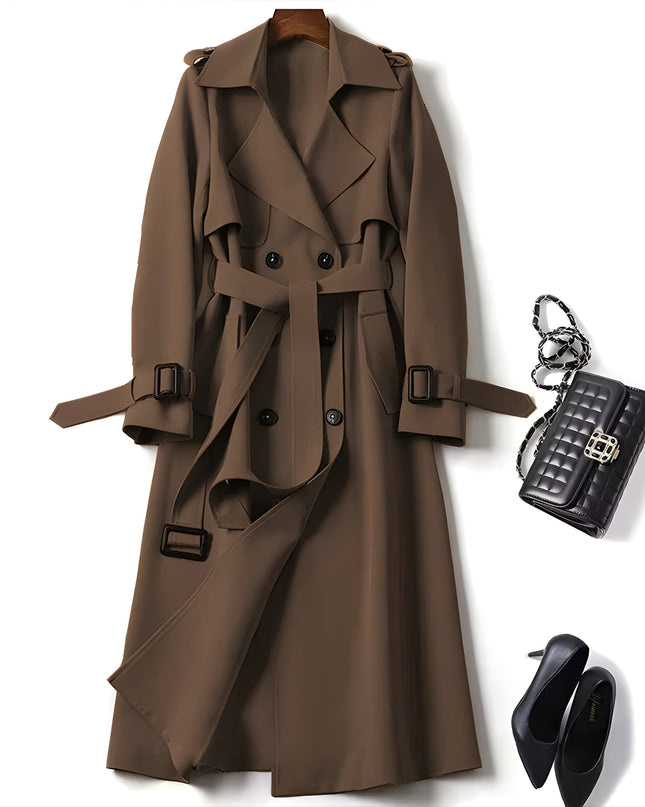 Women’s Double-Breasted Trench Coat
