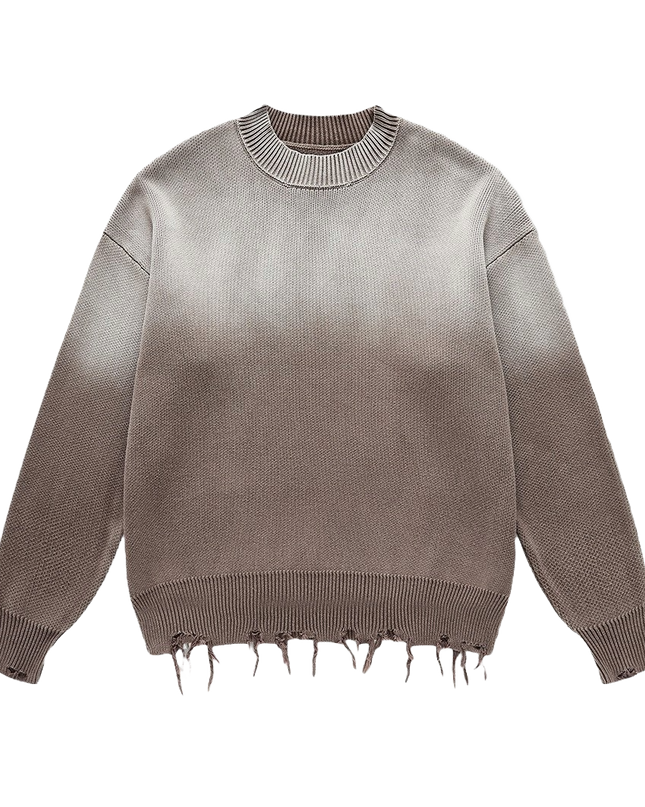 ELIONIS - DISTRESSED SWEATER