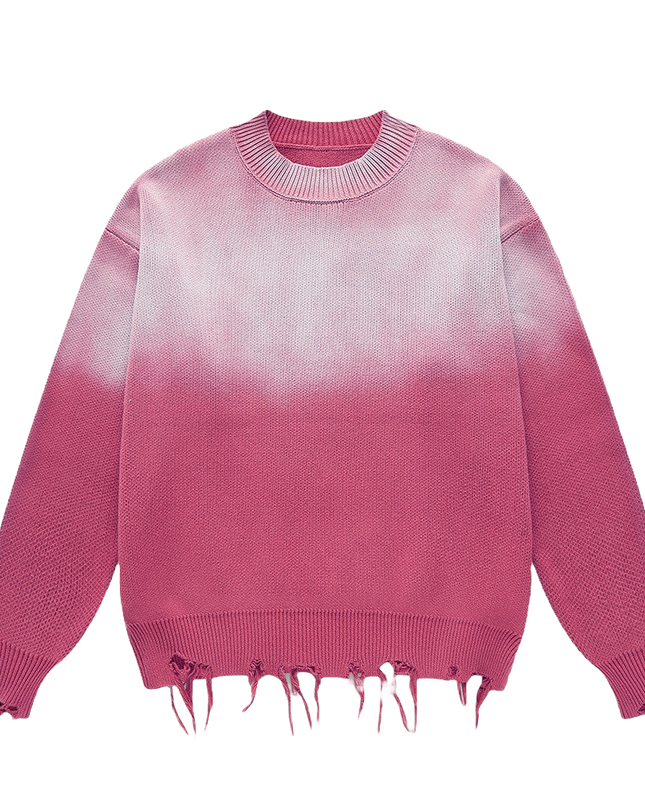 ARVID - DISTRESSED SWEATER