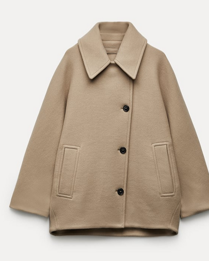 Oversized wool coat™