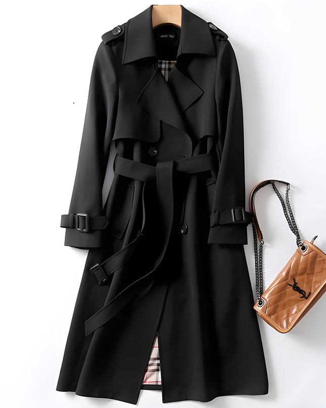 Women’s Double-Breasted Trench Coat
